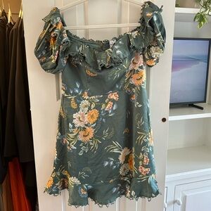 Off the shoulder dress